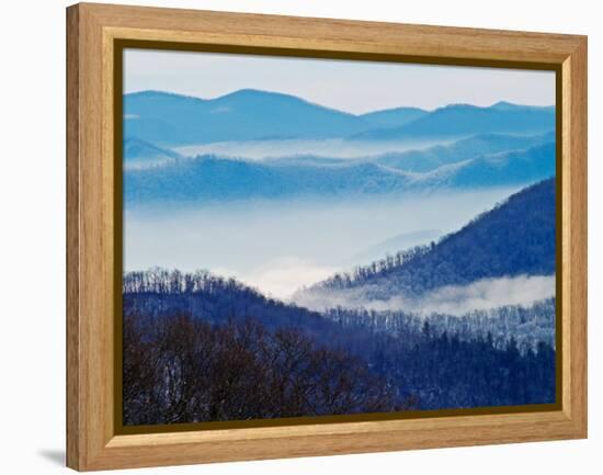 Southern Appalachian Mountains, Great Smoky Mountains National Park, North Carolina, USA-Adam Jones-Framed Premier Image Canvas