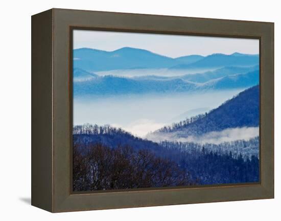 Southern Appalachian Mountains, Great Smoky Mountains National Park, North Carolina, USA-Adam Jones-Framed Premier Image Canvas