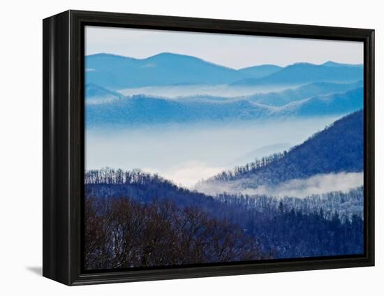 Southern Appalachian Mountains, Great Smoky Mountains National Park, North Carolina, USA-Adam Jones-Framed Premier Image Canvas