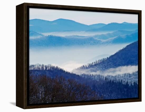 Southern Appalachian Mountains, Great Smoky Mountains National Park, North Carolina, USA-Adam Jones-Framed Premier Image Canvas