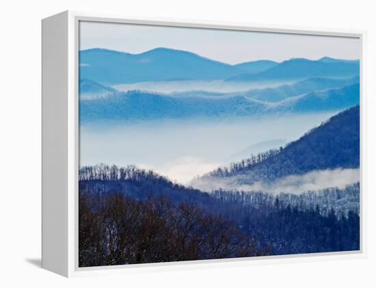 Southern Appalachian Mountains, Great Smoky Mountains National Park, North Carolina, USA-Adam Jones-Framed Premier Image Canvas