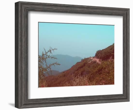 Southern California Mountains-NaxArt-Framed Art Print