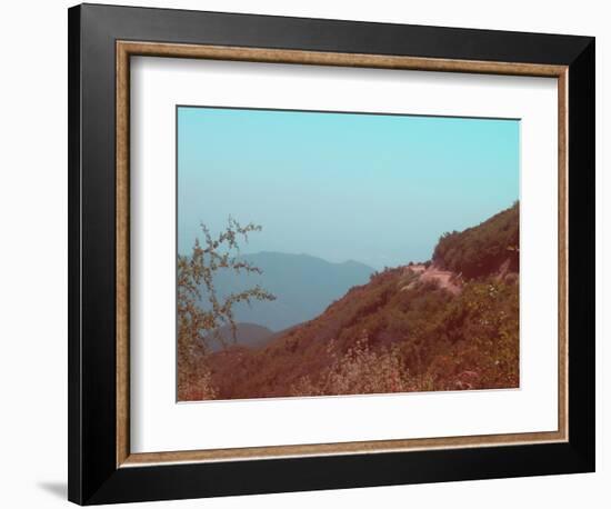 Southern California Mountains-NaxArt-Framed Art Print