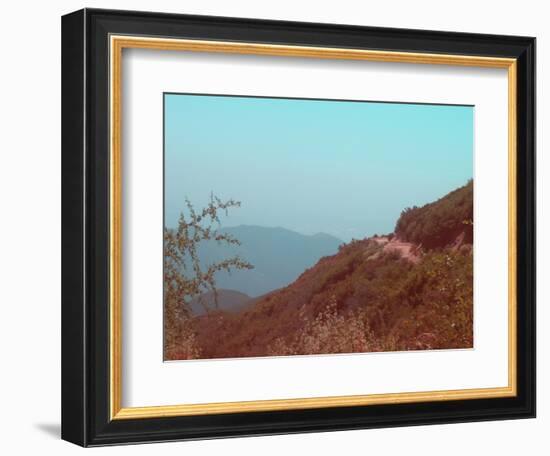 Southern California Mountains-NaxArt-Framed Art Print