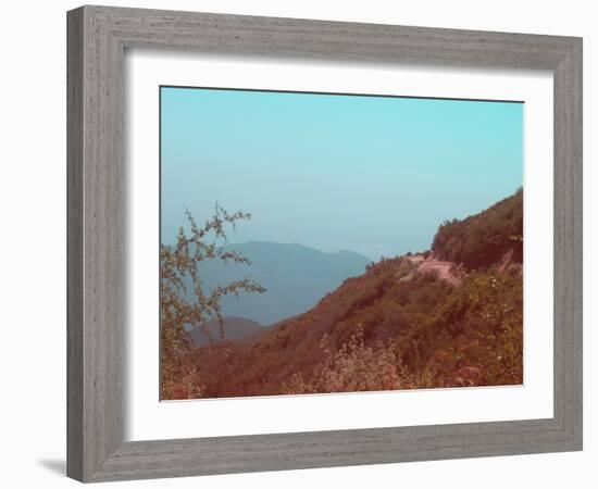 Southern California Mountains-NaxArt-Framed Art Print