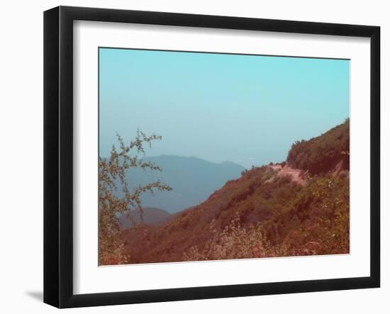 Southern California Mountains-NaxArt-Framed Art Print