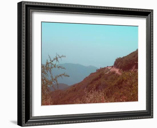Southern California Mountains-NaxArt-Framed Art Print