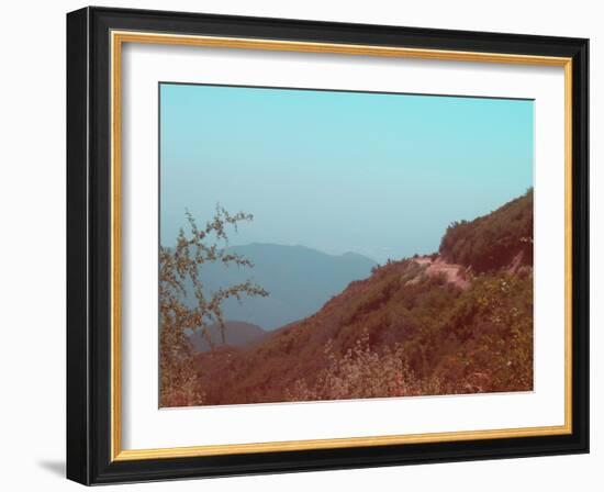 Southern California Mountains-NaxArt-Framed Art Print