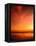 Southern California Sunset at Beach-Mick Roessler-Framed Premier Image Canvas