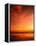 Southern California Sunset at Beach-Mick Roessler-Framed Premier Image Canvas