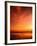 Southern California Sunset at Beach-Mick Roessler-Framed Photographic Print