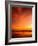 Southern California Sunset at Beach-Mick Roessler-Framed Photographic Print