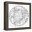 Southern Celestial Map-Science, Industry and Business Library-Framed Premier Image Canvas