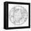 Southern Celestial Map-Science, Industry and Business Library-Framed Premier Image Canvas