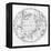 Southern Celestial Map-Science, Industry and Business Library-Framed Premier Image Canvas