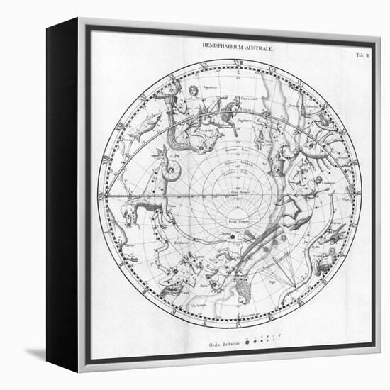 Southern Celestial Map-Science, Industry and Business Library-Framed Premier Image Canvas