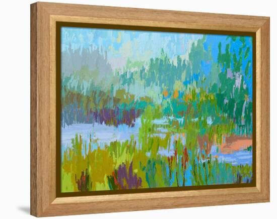 Southern Charm II-Jane Schmidt-Framed Stretched Canvas