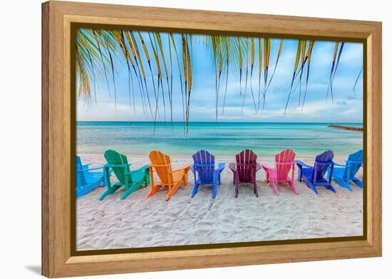 Southern Comfort-Crayola Eight Pack-Mary Lou Johnson-Framed Stretched Canvas