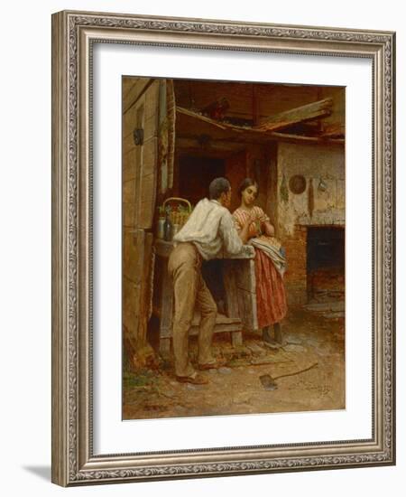 Southern Courtship, 1859 (Oil on Canvas)-Eastman Johnson-Framed Giclee Print