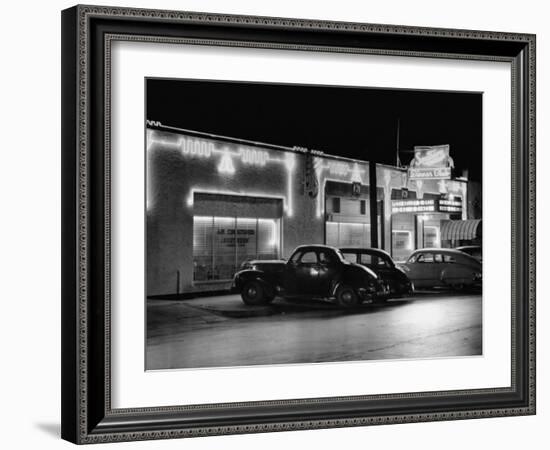 Southern Dinner Club-Dmitri Kessel-Framed Photographic Print