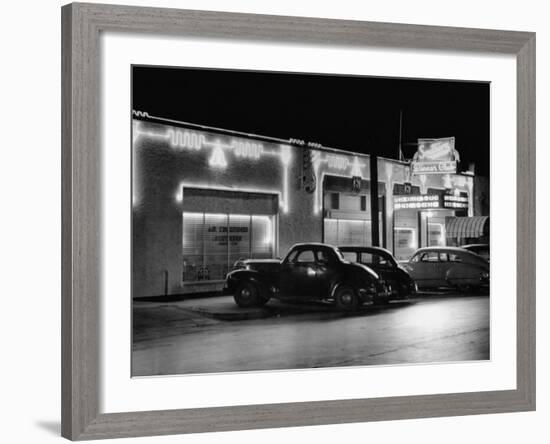 Southern Dinner Club-Dmitri Kessel-Framed Photographic Print