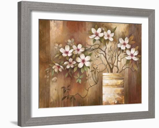 Southern Dogwoods-Elaine Vollherbst-Lane-Framed Art Print