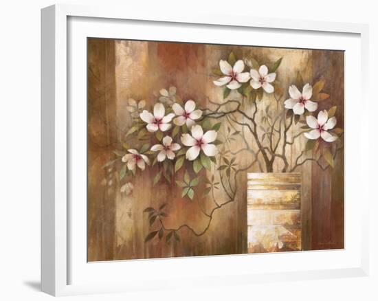 Southern Dogwoods-Elaine Vollherbst-Lane-Framed Art Print