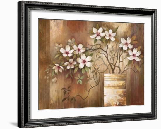 Southern Dogwoods-Elaine Vollherbst-Lane-Framed Art Print