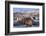 Southern elephant seal, male at sunrise, St Andrews Bay, South Georgia-Tony Heald-Framed Photographic Print