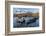 Southern Elephant Seal Pups (Mirounga Leonina), in Melt Water Pond, St. Andrews Bay, South Georgia-Michael Nolan-Framed Photographic Print