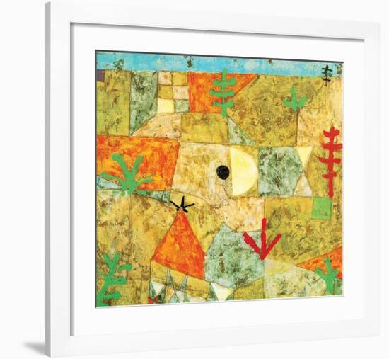 Southern Gardens-Paul Klee-Framed Art Print