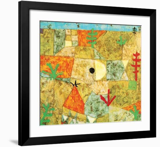 Southern Gardens-Paul Klee-Framed Art Print