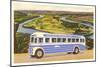 Southern Greyhound Bus-null-Mounted Art Print