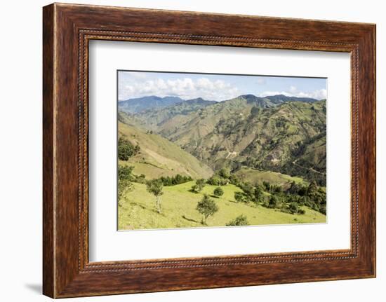 Southern highlands near Saraguro, Ecuador, South America-Tony Waltham-Framed Photographic Print