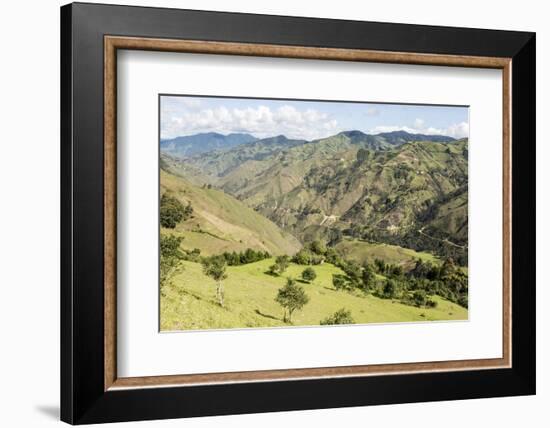 Southern highlands near Saraguro, Ecuador, South America-Tony Waltham-Framed Photographic Print