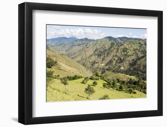 Southern highlands near Saraguro, Ecuador, South America-Tony Waltham-Framed Photographic Print