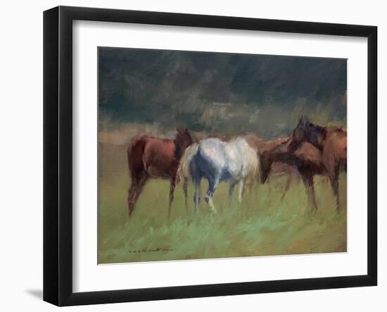Southern Horses-Valtcho Tonov-Framed Art Print