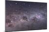 Southern Milky Way with Eta Carinae, Crux and Alpha and Beta Centauri-null-Mounted Photographic Print