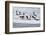 Southern Ocean, South Georgia. A group of king penguins bathe in the surf.-Ellen Goff-Framed Photographic Print