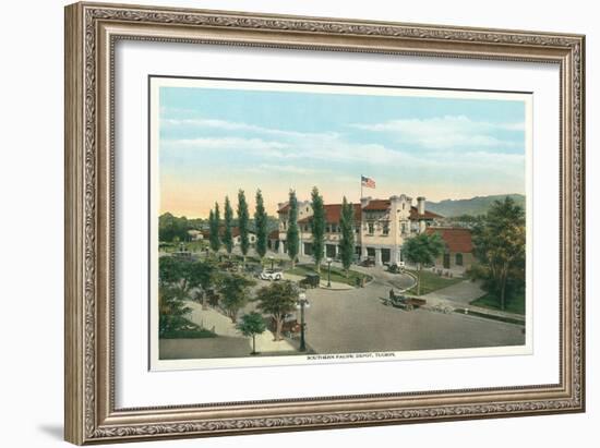 Southern Pacific Depot, Tucson-null-Framed Art Print