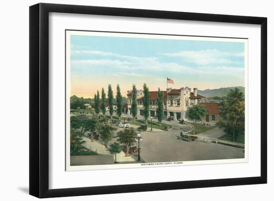 Southern Pacific Depot, Tucson-null-Framed Art Print