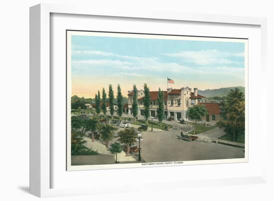 Southern Pacific Depot, Tucson-null-Framed Art Print