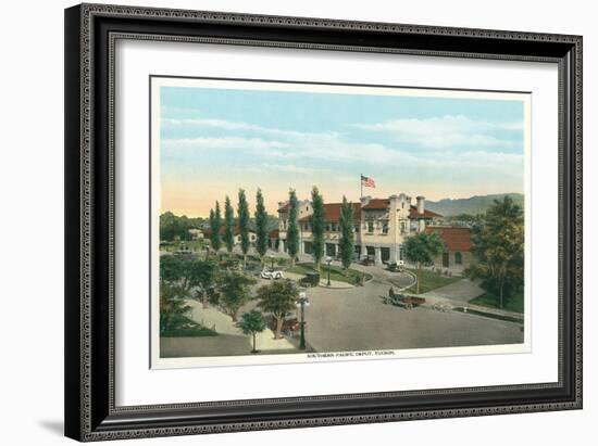 Southern Pacific Depot, Tucson-null-Framed Art Print