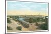 Southern Pacific Depot, Yuma-null-Mounted Art Print