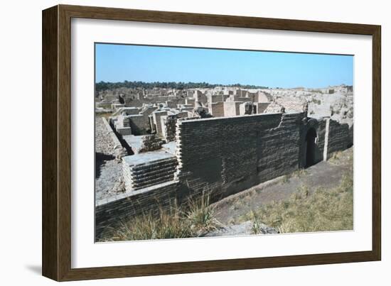 Southern Palace, Babylon, Iraq-Vivienne Sharp-Framed Photographic Print