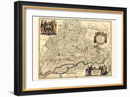 Southern Part Of Russia-Willem Janszoon Blaeu-Framed Art Print