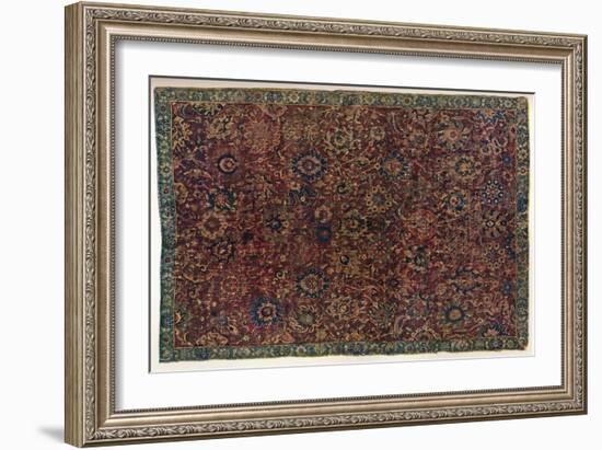 Southern Persian Isfahan carpet, 16th century-Unknown-Framed Giclee Print