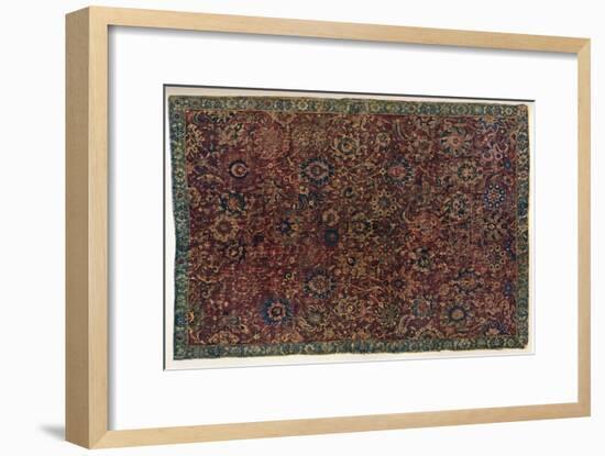 Southern Persian Isfahan carpet, 16th century-Unknown-Framed Giclee Print