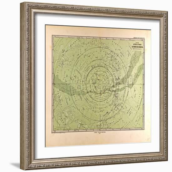 Southern Star Sky, 1872-null-Framed Giclee Print