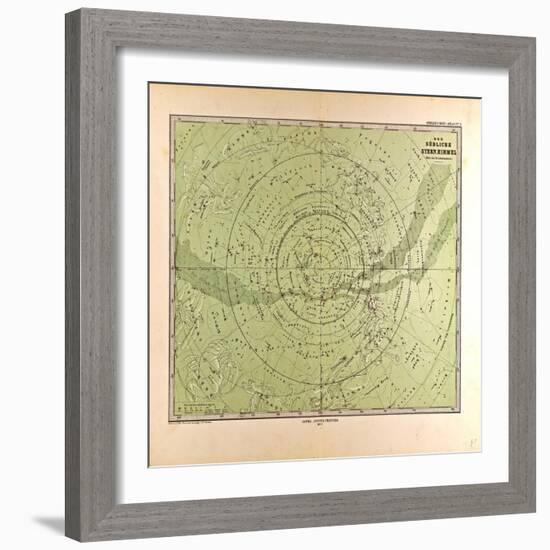 Southern Star Sky, 1872-null-Framed Giclee Print